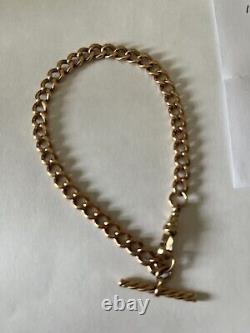 14.6 Gram Rose Gold Linked Bracelet