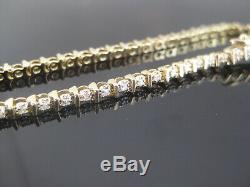 14ct Gold Diamond Tennis Bracelet 0.50 + Carat Not 9ct 18ct Immaculate 7 8 Gram