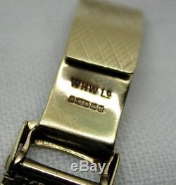 1960's Ladies 9ct Solid Gold Omega Bracelet Watch