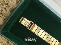 1965 Vintage Ladies Rolex Precision Dress Bracelet Watch Solid Gold 9ct Box -