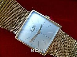 1970 Longines Men's Watch Calibre 428 Solid 9ct Gold Case and 9ct Gold Bracelet