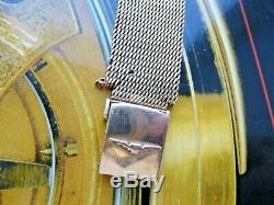 1970 Longines Men's Watch Calibre 428 Solid 9ct Gold Case and 9ct Gold Bracelet