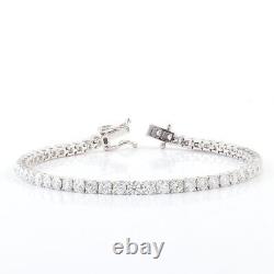 1.75 Ct Round Brilliant Cut Natural Diamond Tennis Bracelet Hallmark White Gold