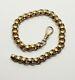 20.5g 9ct Yellow Gold 8.5'' Roller Ball Bracelet Solid Gold