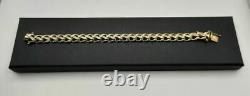 21.42g 9ct Gold Bracelet 7.6 inches