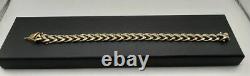 21.42g 9ct Gold Bracelet 7.6 inches