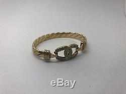 2x 9ct Gold Bangles 51812/435