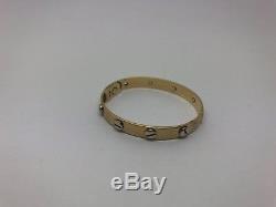 2x 9ct Gold Bangles 51812/435