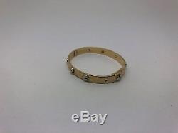 2x 9ct Gold Bangles 51812/435