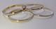 375 9ct Solid Yellow Gold Bangle X 1 Ladies Fully Hallmarked Stackable