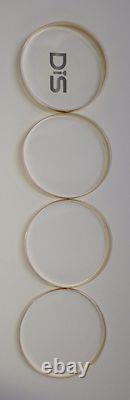 375 9ct Solid Yellow Gold Bangle X 1 Ladies Fully Hallmarked Stackable