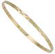 375 9ct Yellow Gold Fancy Slave Bangle Fully Hallmarked