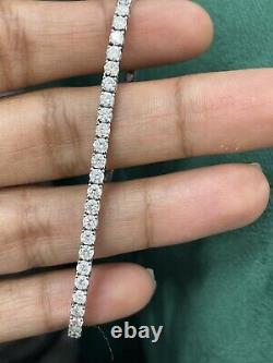 3.00 ct Natural Round Diamond Tennis Bracelet, White Gold