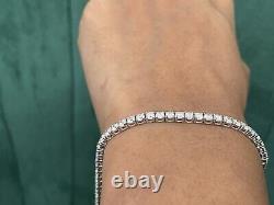 3.00 ct Natural Round Diamond Tennis Bracelet, White Gold