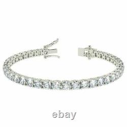 5.15ct Top VS Quality Round Diamond Tennis Bracelet White Gold in Good Price