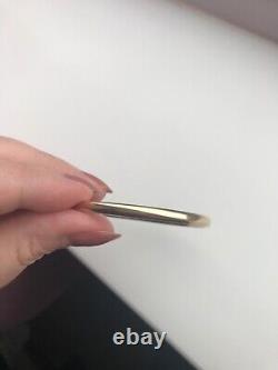5g 9ct Yellow Gold Bangle Bracelet Beautiful PlainHallmarked UK 9k 9 Carat