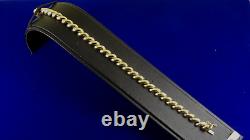 7.5 9ct Gold Smooth FANCY WAVE BRACELET 13gr Hm Italy 6mm 12j