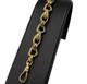 9ct Gold On 925 Silver Ladies Heart Belcher Bracelet Heart 8 Inch