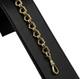 9ct Gold On 925 Silver Ladies Heart Belcher Bracelet Heart 8 Inch Gift/present