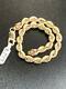 9ct Rope Bracelet Yellow Solid 375 Yellow Gold Genuine Brand New 5mm Gift 7