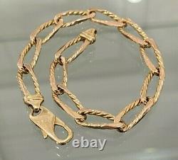 9CT Solid Gold Bracelet 16.63g / 21cm