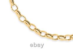 9CT Yellow Gold Belcher Bracelet 7