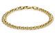 9ct Yellow Gold Rollerball Bracelet 7.5