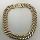 9carat (9ct) Gold Double Curb Bracelet Solid Yellow Gold 8.75 Long 36.69g
