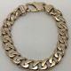 9carat (9ct) Gold Heavy Curb Bracelet Solid Yellow Gold 9 Long 58.08g