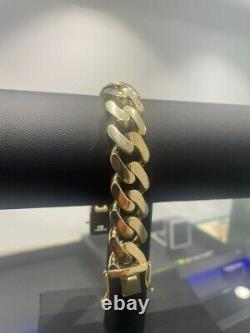 9K/CT Gold Cuban Bracelet