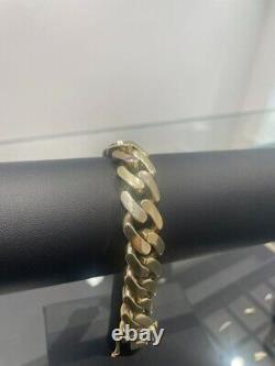 9K/CT Gold Cuban Bracelet