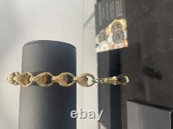 9K/CT Gold Tulip Bracelet
