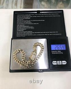 9 CT YELLOW Gold Franco Chain & Bracelet