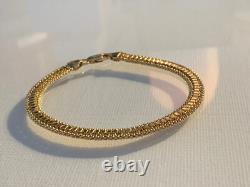 9ct 375 Gold Design Bracelet
