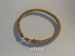 9ct 375 Gold Design Bracelet
