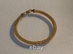 9ct 375 Gold Design Bracelet