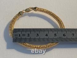 9ct 375 Gold Design Bracelet