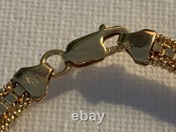 9ct 375 Gold Design Bracelet