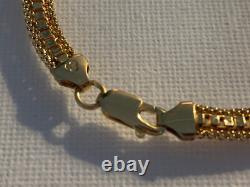 9ct 375 Gold Design Bracelet