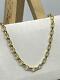 9ct 375 Hallmarked Yellow Gold 3mm Oval Belcher Chain Necklace All Size