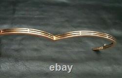 9ct 375 Solid Gold Bangle 13.00 Grams