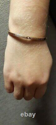 9ct 375 Solid Gold Bangle 13.00 Grams