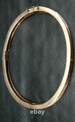 9ct 375 Solid Gold Bangle 13.00 Grams