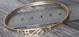 9ct 375 Yellow Gold Rennie Mackintosh Bangle, 5.3g, Vgc, Full Assay Hallmarks