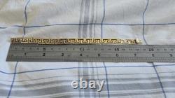 9ct 375 gold bracelet Greek key 9 carat 375 9k yellow gold hallmarked 11.9g