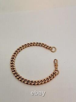 9ct Albert Link Bracelet 21g