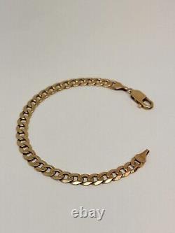 9ct Curb Bracelet 9.6g