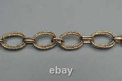 9ct FANCY GOLD BRACELET