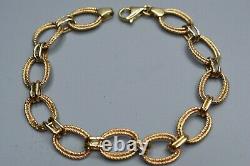 9ct FANCY GOLD BRACELET