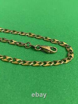 9ct Fancy Bracelet 2.8g 7 Length